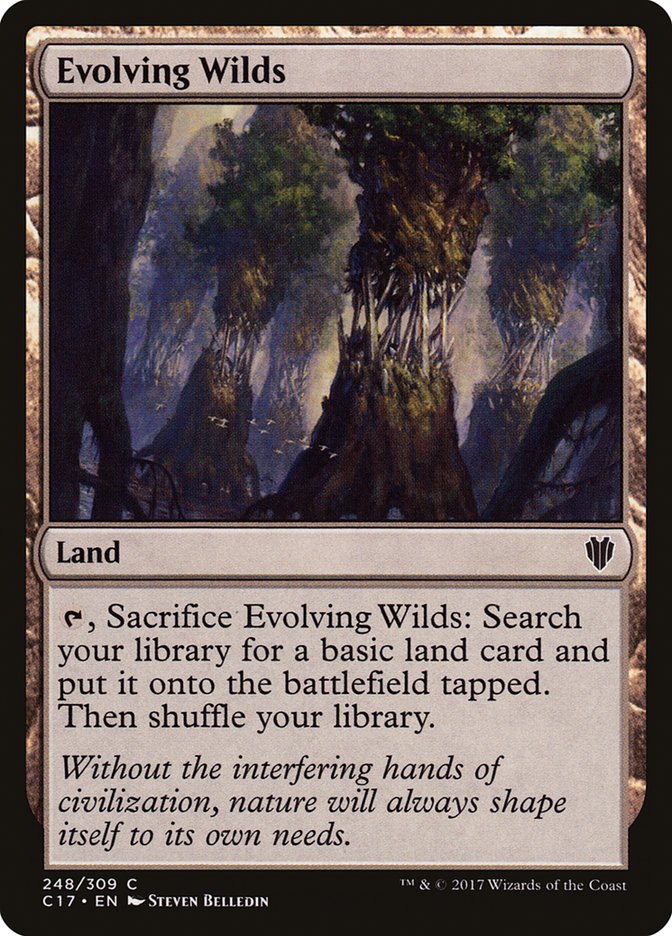 Evolving Wilds [Commander 2017] | L.A. Mood Comics and Games