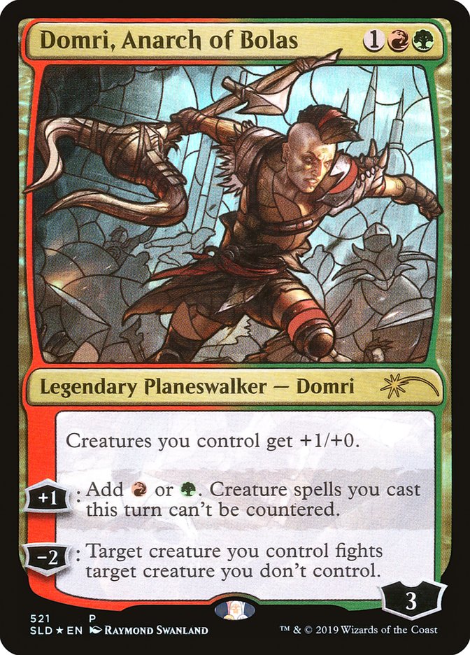 Domri, Anarch of Bolas (Stained Glass) [Secret Lair Drop Promos] | L.A. Mood Comics and Games