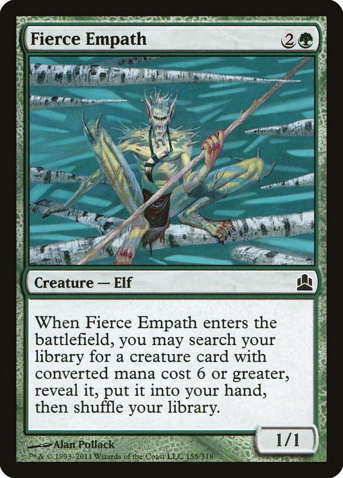 Fierce Empath [Commander 2011] | L.A. Mood Comics and Games