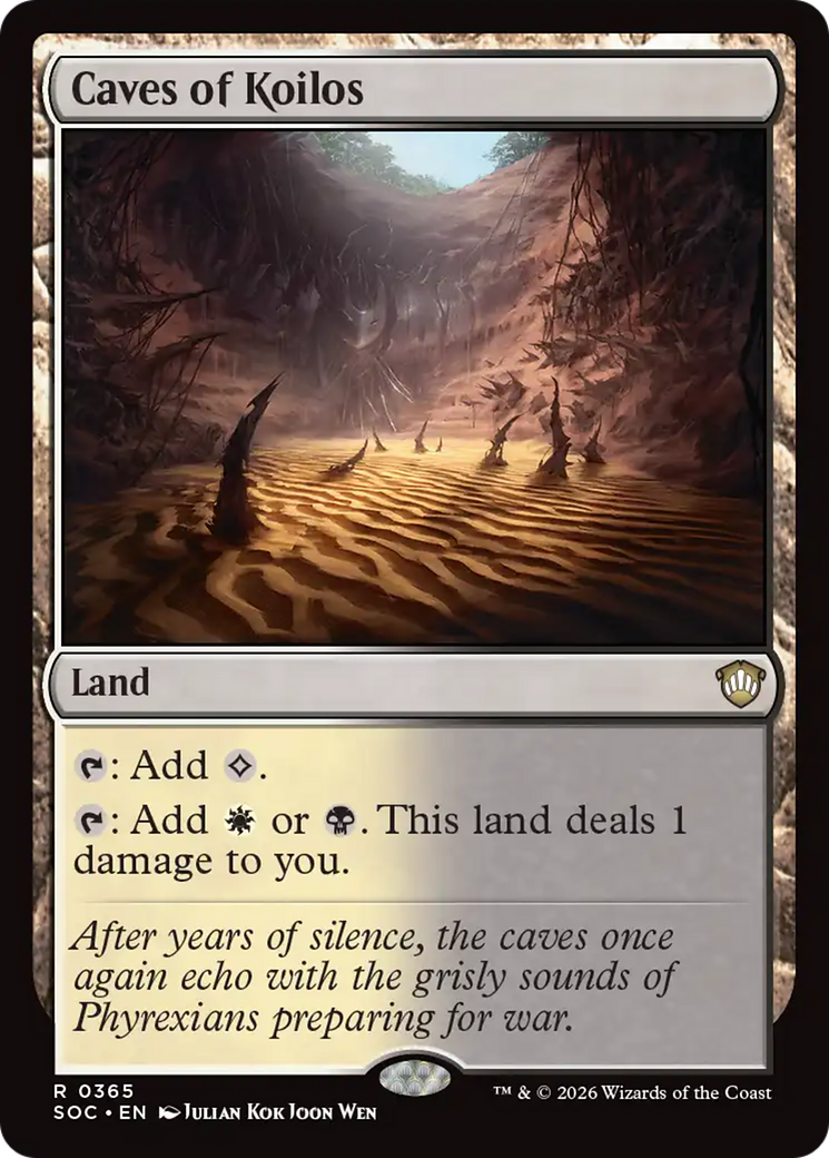 Caves of Koilos [Secrets of Strixhaven Commander] | L.A. Mood Comics and Games