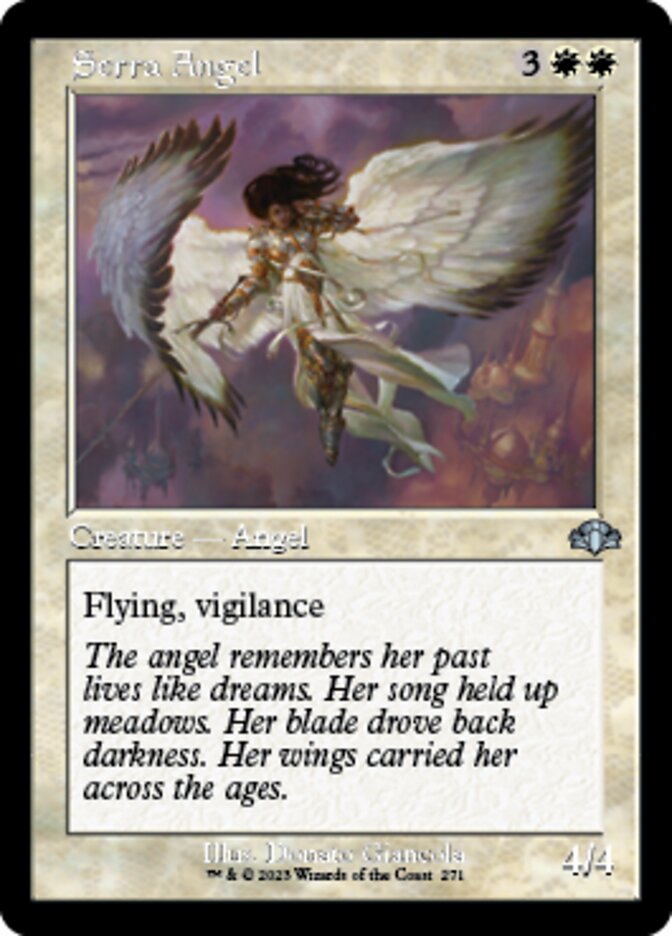 Serra Angel (Retro) [Dominaria Remastered] | L.A. Mood Comics and Games