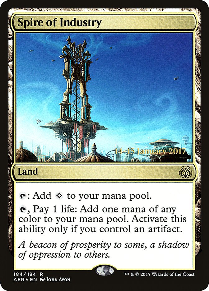 Spire of Industry [Aether Revolt Prerelease Promos] | L.A. Mood Comics and Games