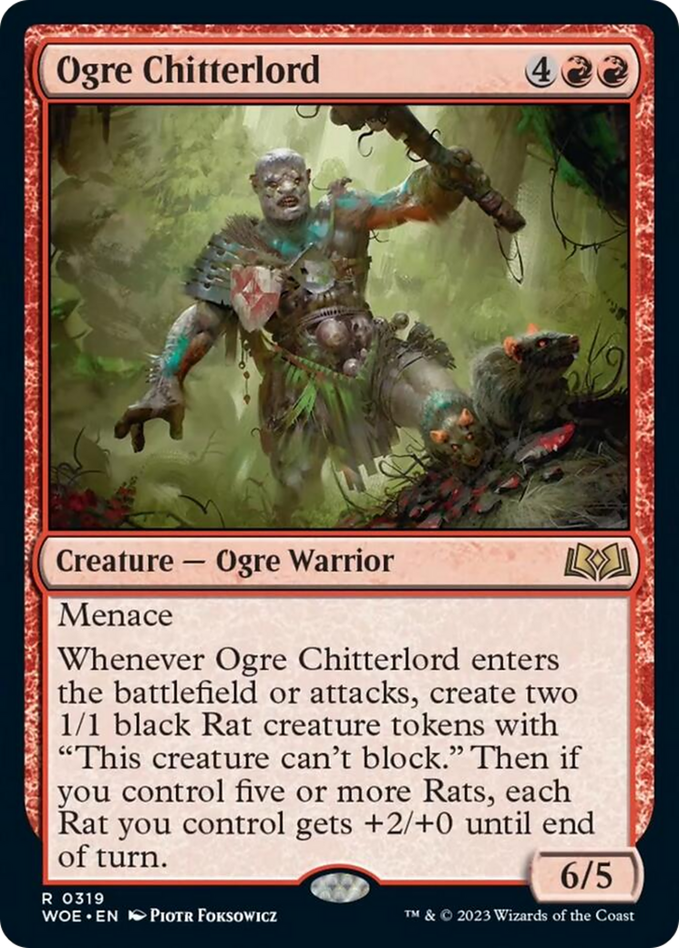 Ogre Chitterlord [Wilds of Eldraine] | L.A. Mood Comics and Games