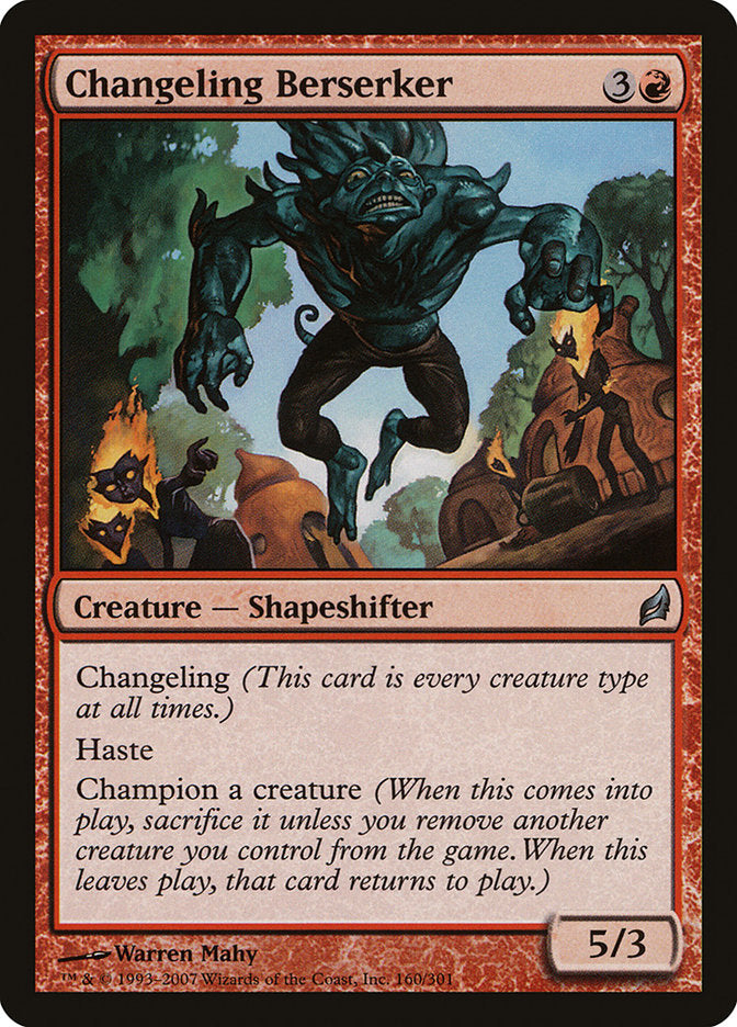 Changeling Berserker [Lorwyn] | L.A. Mood Comics and Games