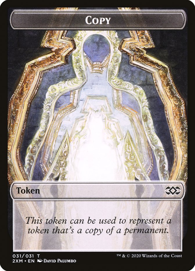 Cat // Copy Double-Sided Token [Double Masters Tokens] | L.A. Mood Comics and Games