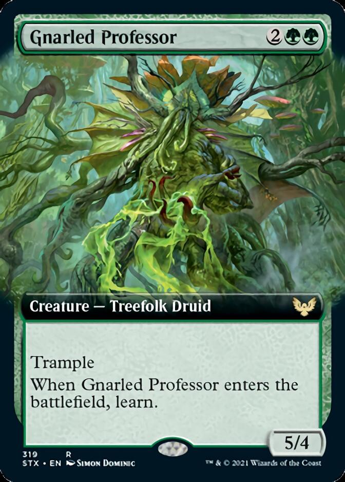 Gnarled Professor (Extended Art) [Strixhaven: School of Mages] | L.A. Mood Comics and Games