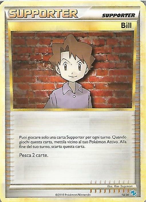 Bill (18/30) [HeartGold & SoulSilver: Trainer Kit - Gyarados] | L.A. Mood Comics and Games
