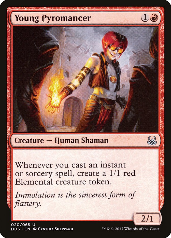 Young Pyromancer [Duel Decks: Mind vs. Might] | L.A. Mood Comics and Games