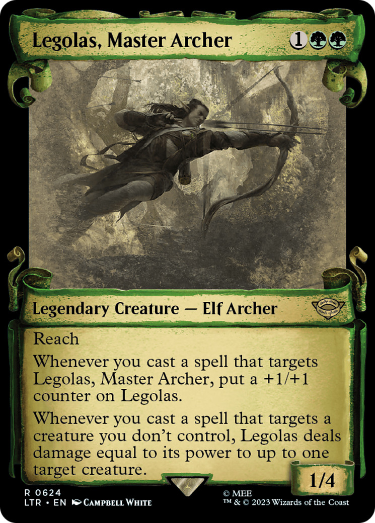 Legolas, Master Archer [The Lord of the Rings: Tales of Middle-Earth Showcase Scrolls] | L.A. Mood Comics and Games