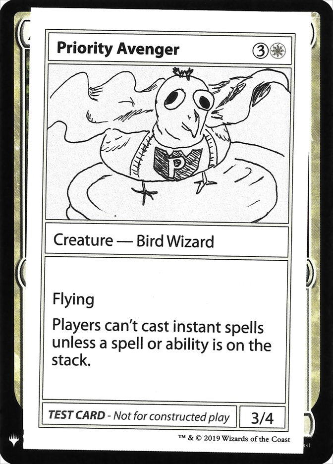 Priority Avenger [Mystery Booster Playtest Cards] | L.A. Mood Comics and Games