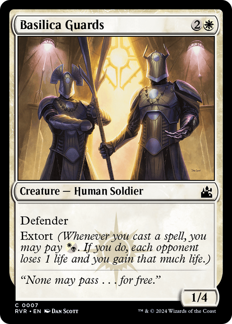 Basilica Guards [Ravnica Remastered] | L.A. Mood Comics and Games