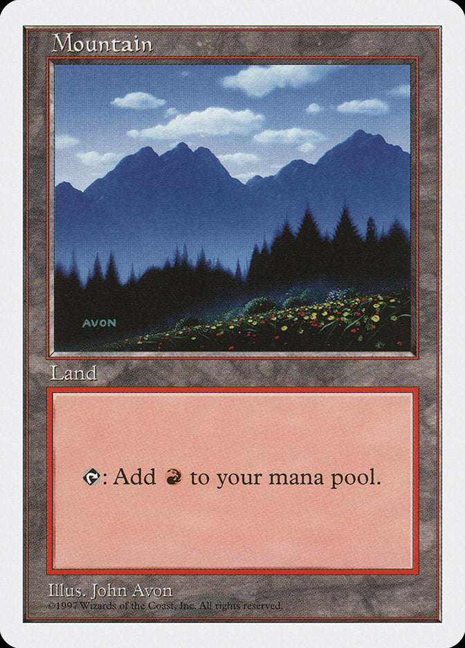 Mountain (445) [Fifth Edition] | L.A. Mood Comics and Games