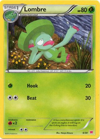 Lombre (6/30) [XY: Trainer Kit 2 - Latias] | L.A. Mood Comics and Games