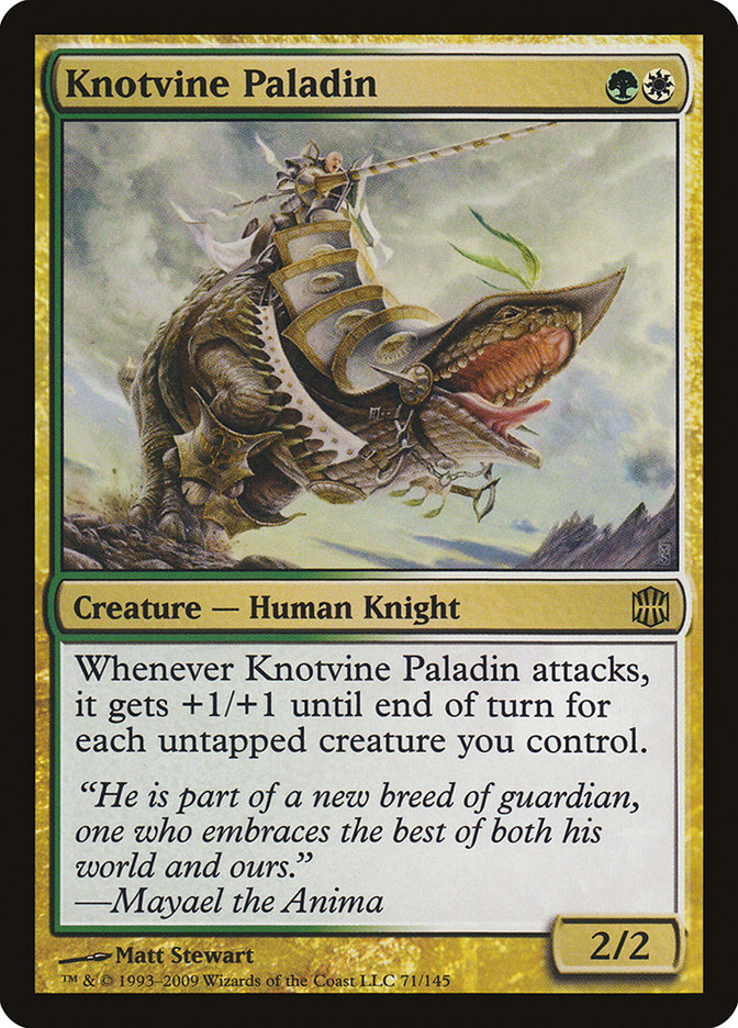 Knotvine Paladin [Alara Reborn] | L.A. Mood Comics and Games