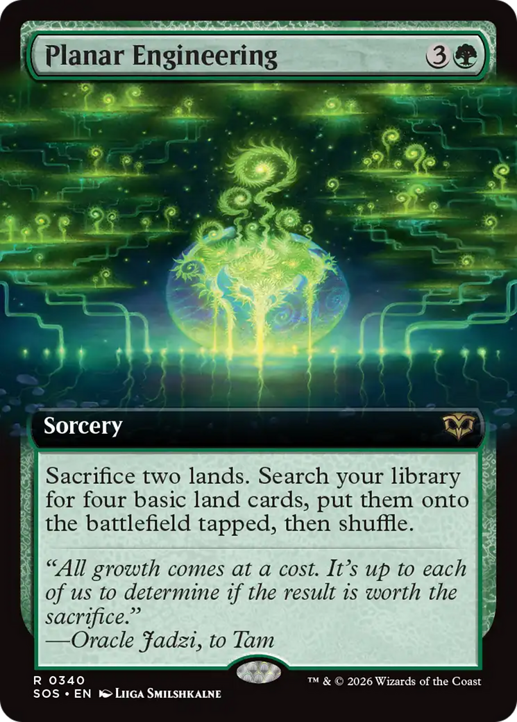 Planar Engineering (Extended Art) [Secrets of Strixhaven] | L.A. Mood Comics and Games