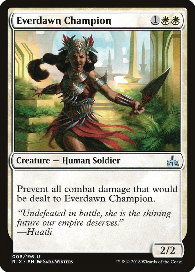 Everdawn Champion [Rivals of Ixalan] | L.A. Mood Comics and Games