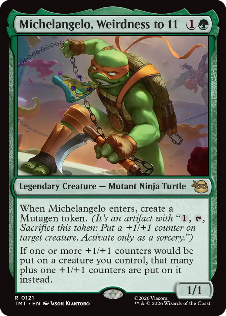 Michelangelo, Weirdness to 11 [Teenage Mutant Ninja Turtles] | L.A. Mood Comics and Games