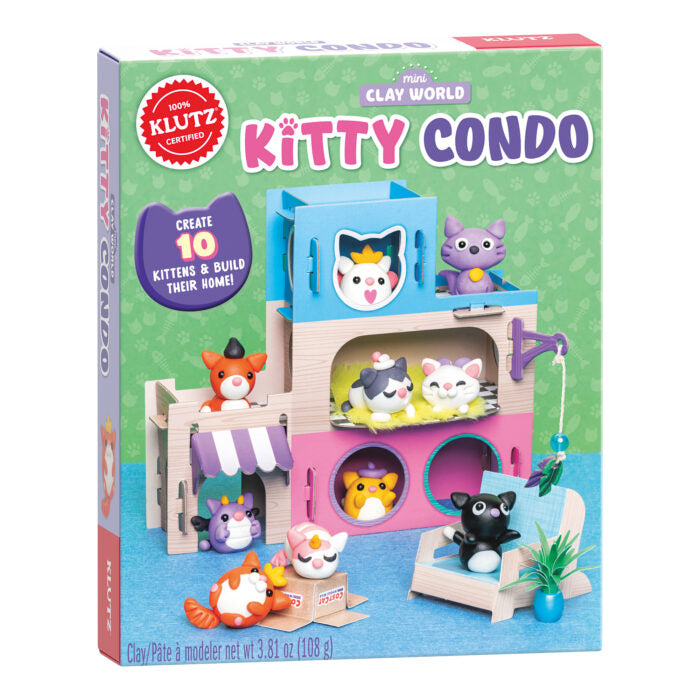 Klutz: Mini Clay World Kitty Condo | L.A. Mood Comics and Games