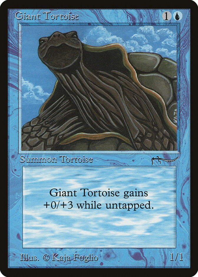 Giant Tortoise (Light Mana Cost) [Arabian Nights] | L.A. Mood Comics and Games