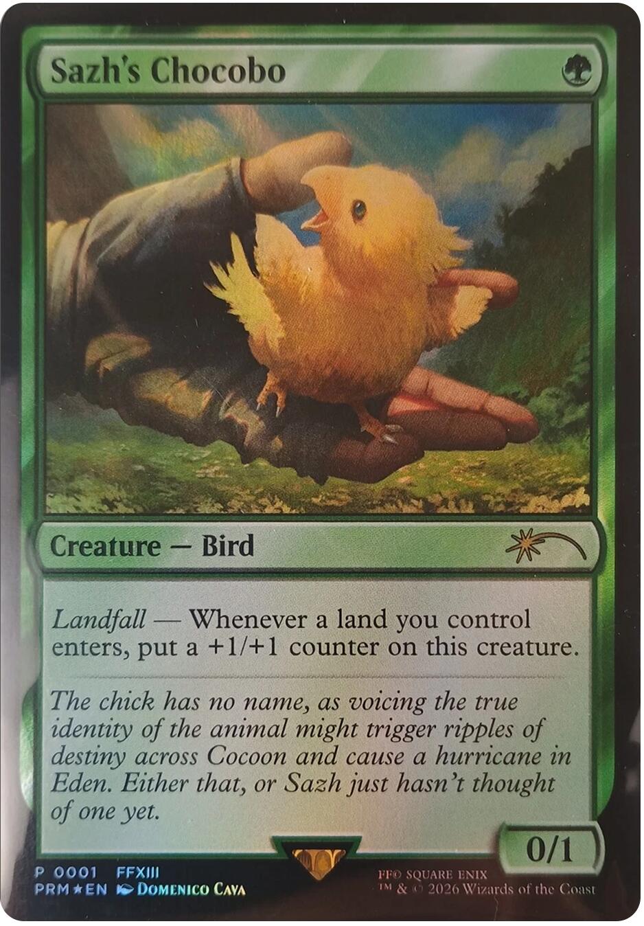 Sazh's Chocobo [FINAL FANTASY Promos] | L.A. Mood Comics and Games