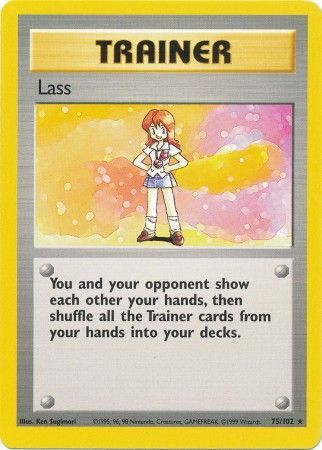 Lass (75/102) [Base Set Unlimited] | L.A. Mood Comics and Games