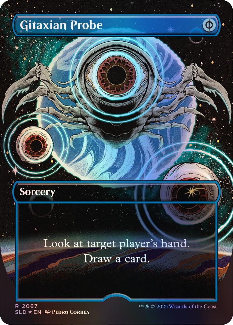 Gitaxian Probe (2067) (Rainbow Foil) [Secret Lair Drop Series] | L.A. Mood Comics and Games
