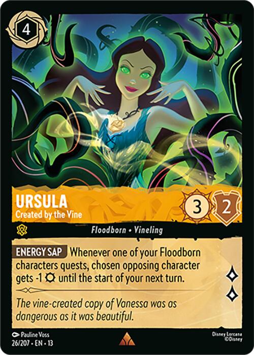 Ursula - Created by the Vine (26/204) [Attack of the Vine!] | L.A. Mood Comics and Games
