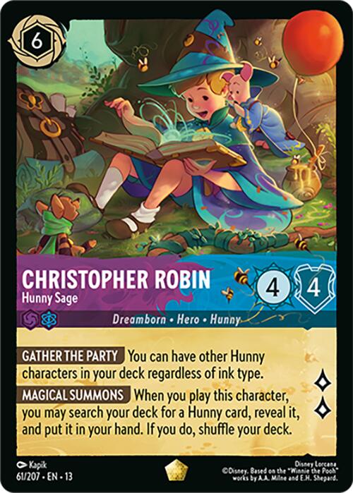 Christopher Robin - Hunny Sage (61/204) [Attack of the Vine!] | L.A. Mood Comics and Games