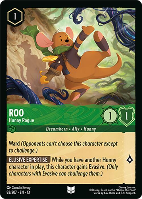 Roo - Hunny Rogue (83/204) [Attack of the Vine!] | L.A. Mood Comics and Games