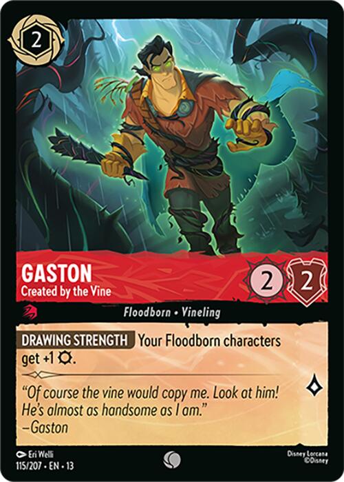 Gaston - Created by the Vine (115/204) [Attack of the Vine!] | L.A. Mood Comics and Games