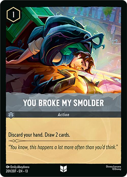 You Broke My Smolder (201/204) [Attack of the Vine!] | L.A. Mood Comics and Games