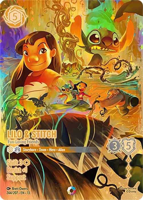 Lilo & Stitch - Fun-Loving Friends (Iconic) (244/204) [Attack of the Vine!] | L.A. Mood Comics and Games