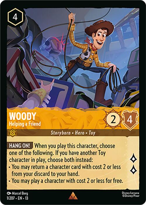 Woody - Helping a Friend (1/204) [Attack of the Vine!] | L.A. Mood Comics and Games