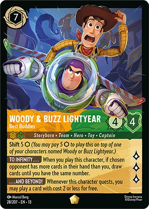 Woody & Buzz Lightyear - Best Buddies (28/204) [Attack of the Vine!] | L.A. Mood Comics and Games