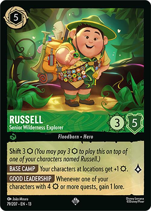 Russell - Senior Wilderness Explorer (79/204) [Attack of the Vine!] | L.A. Mood Comics and Games