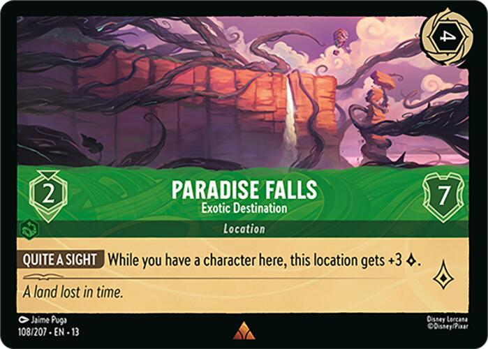 Paradise Falls - Exotic Destination (108/204) [Attack of the Vine!] | L.A. Mood Comics and Games