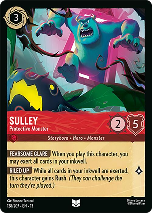 Sulley - Protective Monster (128/204) [Attack of the Vine!] | L.A. Mood Comics and Games