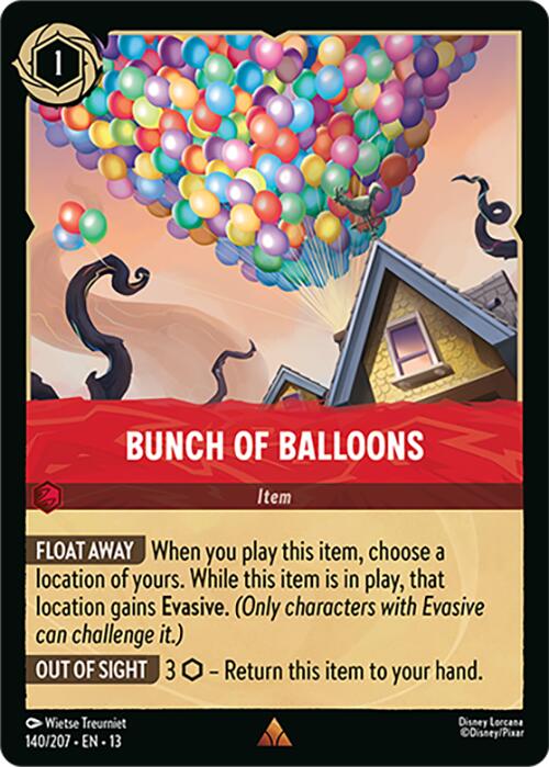 Bunch of Balloons (140/204) [Attack of the Vine!] | L.A. Mood Comics and Games