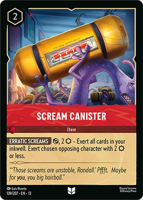 Scream Canister (139/204) [Attack of the Vine!] | L.A. Mood Comics and Games