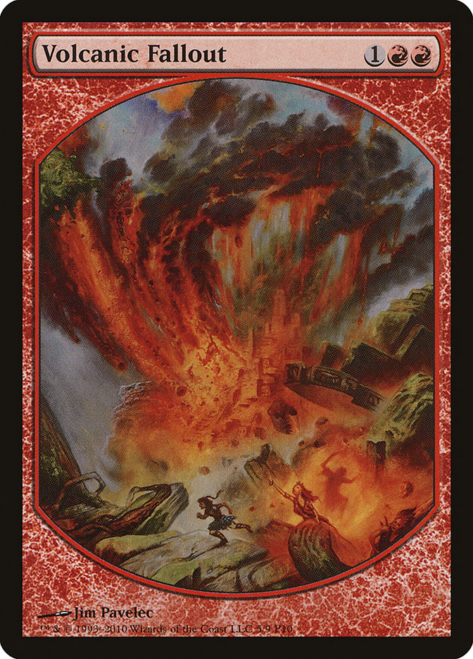 Volcanic Fallout [Magic Player Rewards 2010] | L.A. Mood Comics and Games