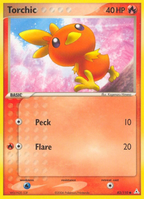 Torchic (83/110) [EX: Holon Phantoms] | L.A. Mood Comics and Games