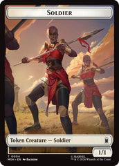 Soldier // Copy Double-Sided Token [Marvel Super Heroes Commander Tokens] | L.A. Mood Comics and Games