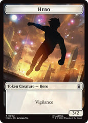 Hero // Robot Villain Double-Sided Token [Marvel Super Heroes Tokens] | L.A. Mood Comics and Games