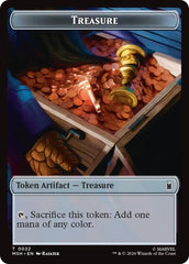 Villain // Treasure Double-Sided Token [Marvel Super Heroes Tokens] | L.A. Mood Comics and Games