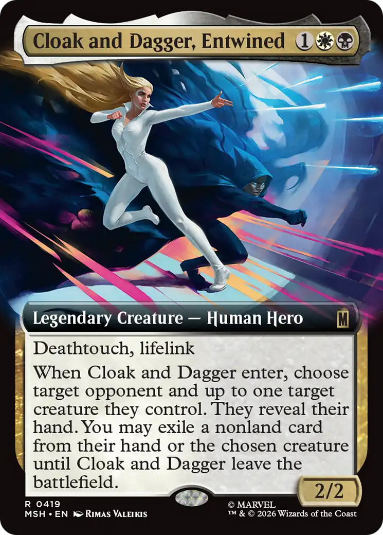 Cloak and Dagger, Entwined (Extended Art) [Marvel Super Heroes] | L.A. Mood Comics and Games