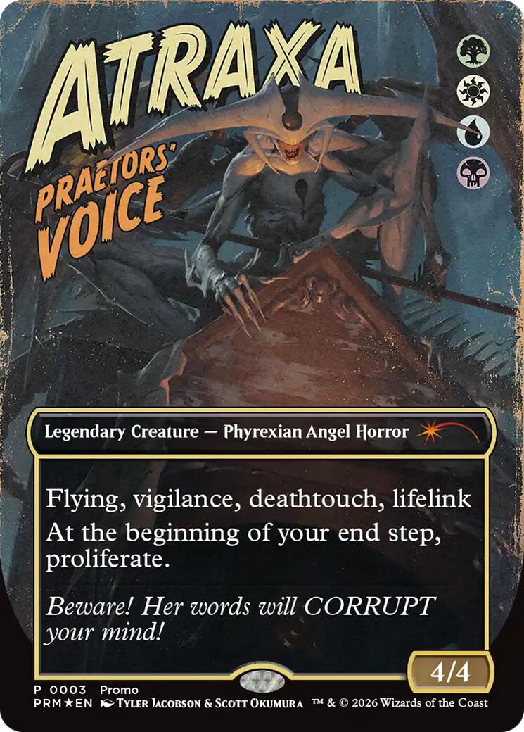 Atraxa, Praetors' Voice [MagicFest 2026] | L.A. Mood Comics and Games