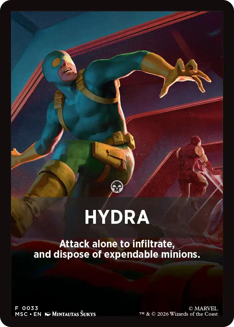 Hydra Theme Card [Marvel Super Heroes Commander] | L.A. Mood Comics and Games