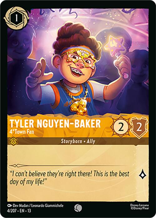 Tyler Nguyen-Baker - 4*Town Fan (4/204) [Attack of the Vine!] | L.A. Mood Comics and Games