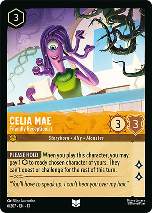 Celia Mae - Friendly Receptionist (6/204) [Attack of the Vine!] | L.A. Mood Comics and Games