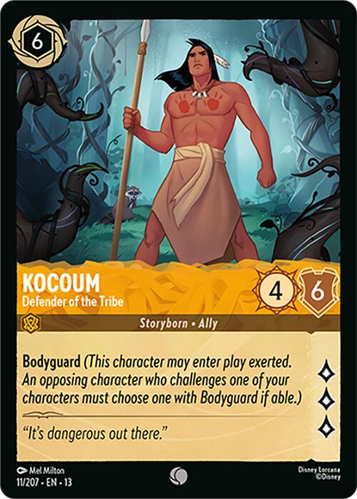 Kocoum - Defender of the Tribe (11/204) [Attack of the Vine!] | L.A. Mood Comics and Games